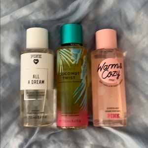 3 body mists ON HOLD FOR @snugglesteph